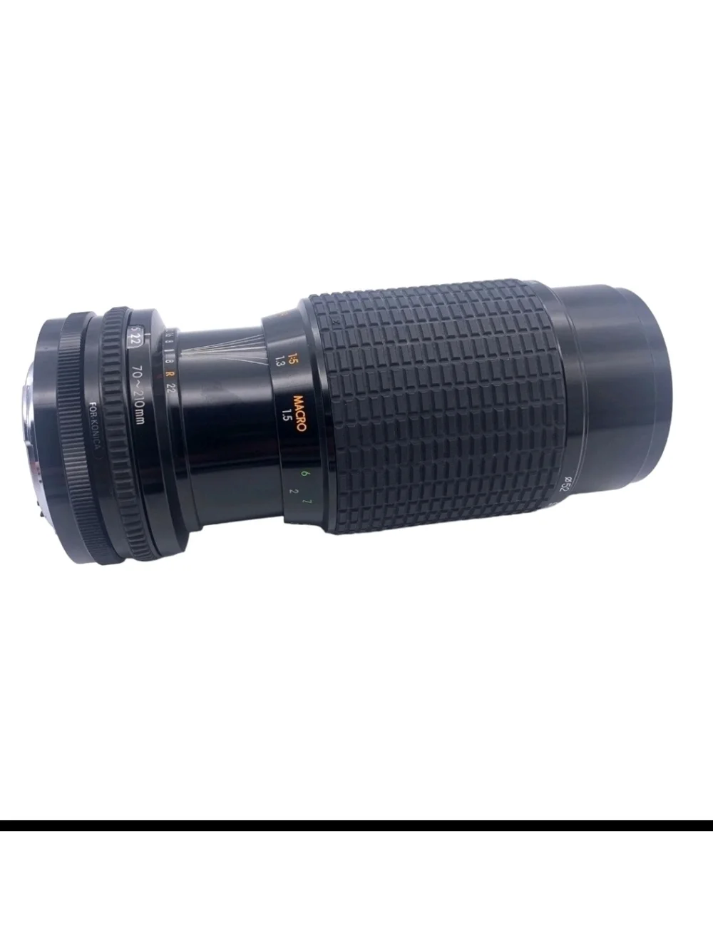 Sigma Zoom 70-210mm 1:4-5. Lens for Konica and Case Japan photos pictures
